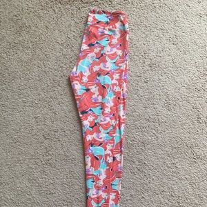 Lularoe Disney Ariel Leggings One Size OS